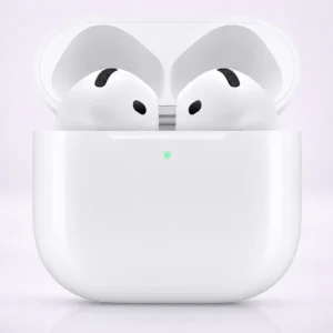 Apple AirPods 4 Wireless Earbuds in White with Personalized Spatial Audio