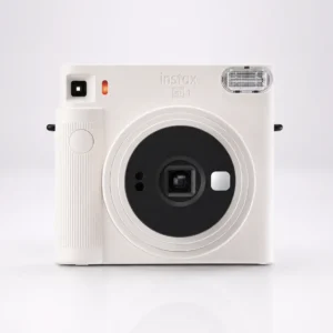 Fujifilm Instax Square SQ1 Instant Camera (Chalk White) Film Bundle